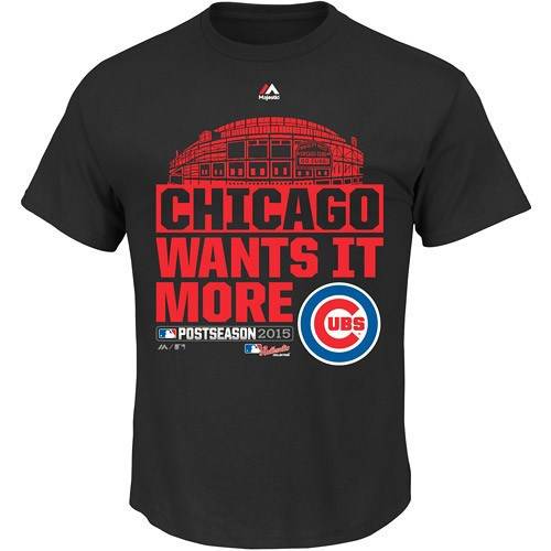 Chicago Cubs 2015 NL Division Series Winner Clubhouse T-Shirt - Pro Jersey Sports