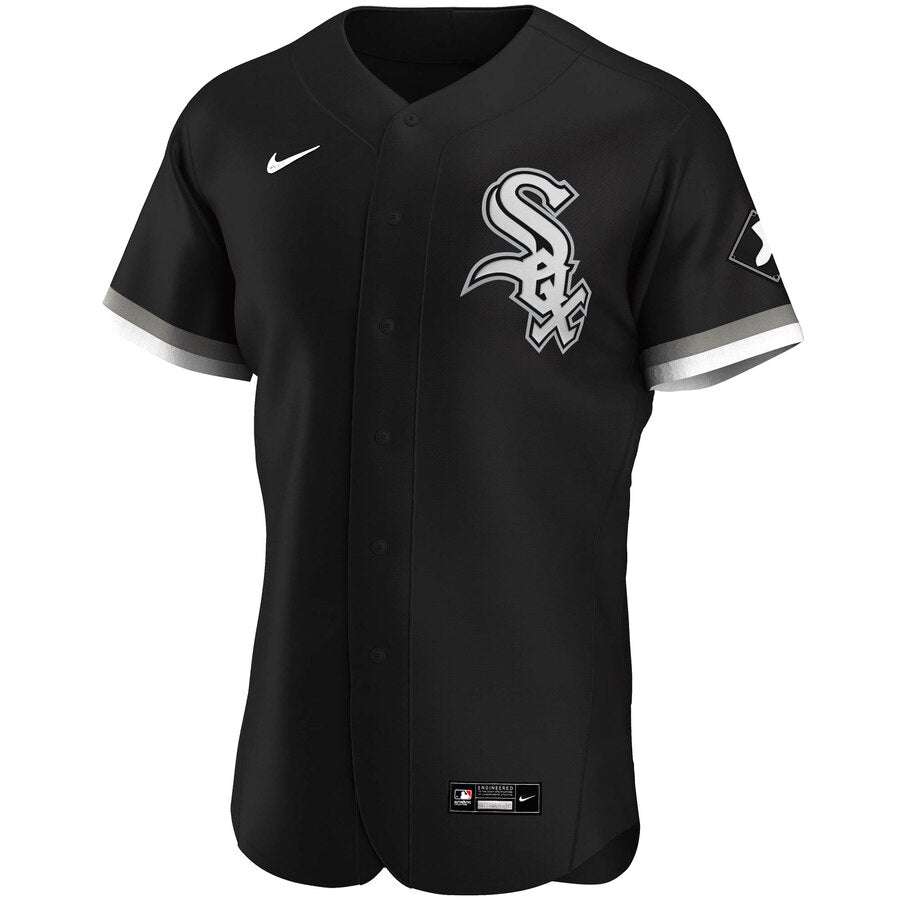 Men's Chicago White Sox Nike Black Alternate Authentic Official Team Jersey