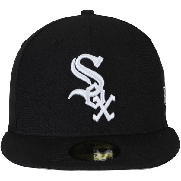 Chicago White Sox New Era 2005 World Series Wool 59FIFTY Fitted Hat - Black