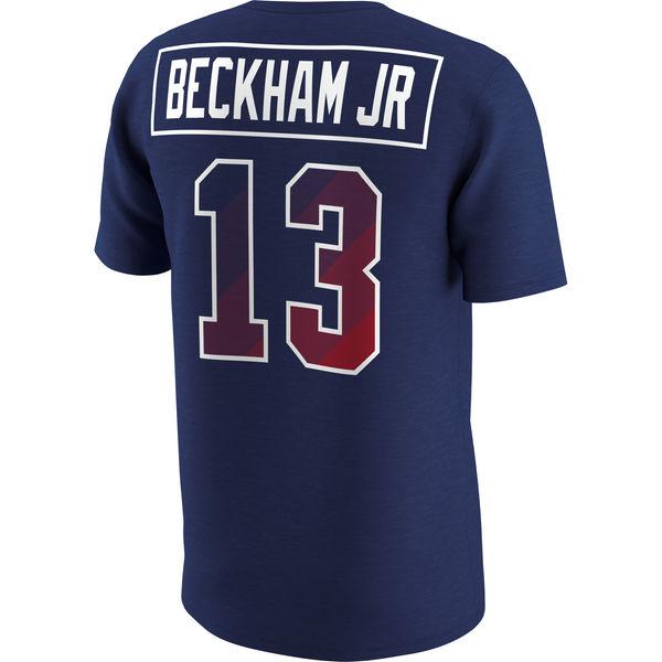 Men's New York Giants Royal Nike Odell Beckham Jr. Prism Player Tee