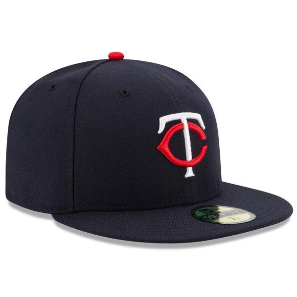 MLB Minnesota Twins Home AC On Field 59Fifty Fitted Cap