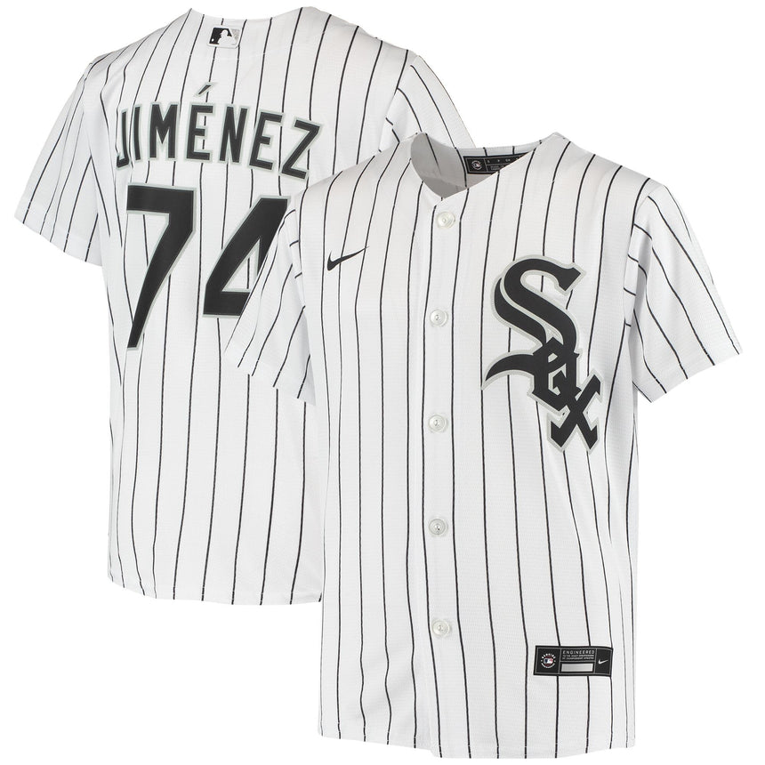 NIKE Youth Eloy Jimenez Chicago White Sox White Home Replica Jersey - Pro Jersey Sports