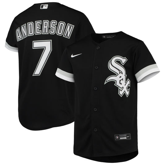 Youth Chicago White Sox Tim Anderson Nike Black Alternate Replica Player Jersey