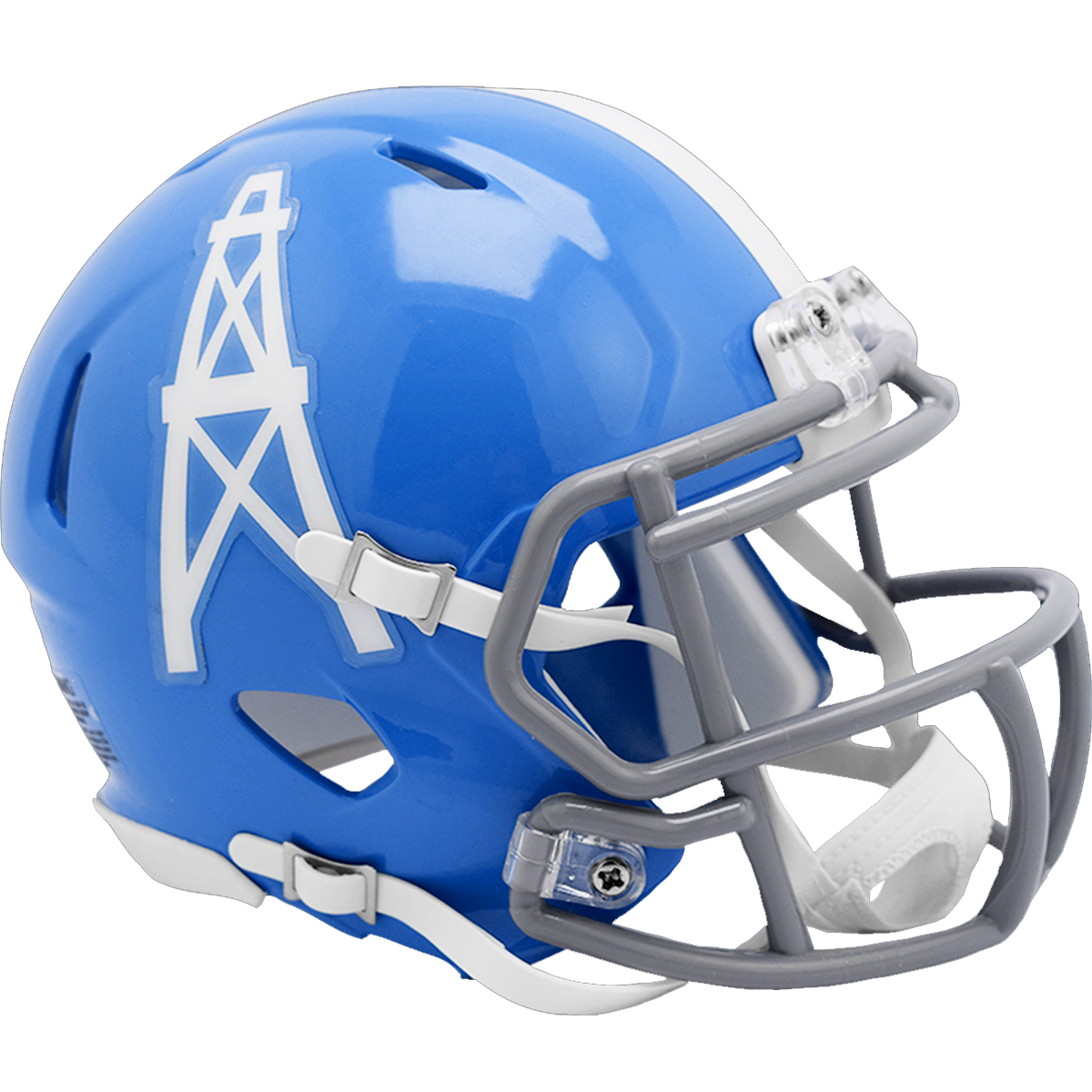 Riddell Houston Oilers 1960-62 Blue Speed Mini Helmet - Pro Jersey Sports