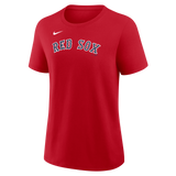 Men's David Ortiz Boston Red Sox Nike Red Name & Number T-Shirt - Pro Jersey Sports