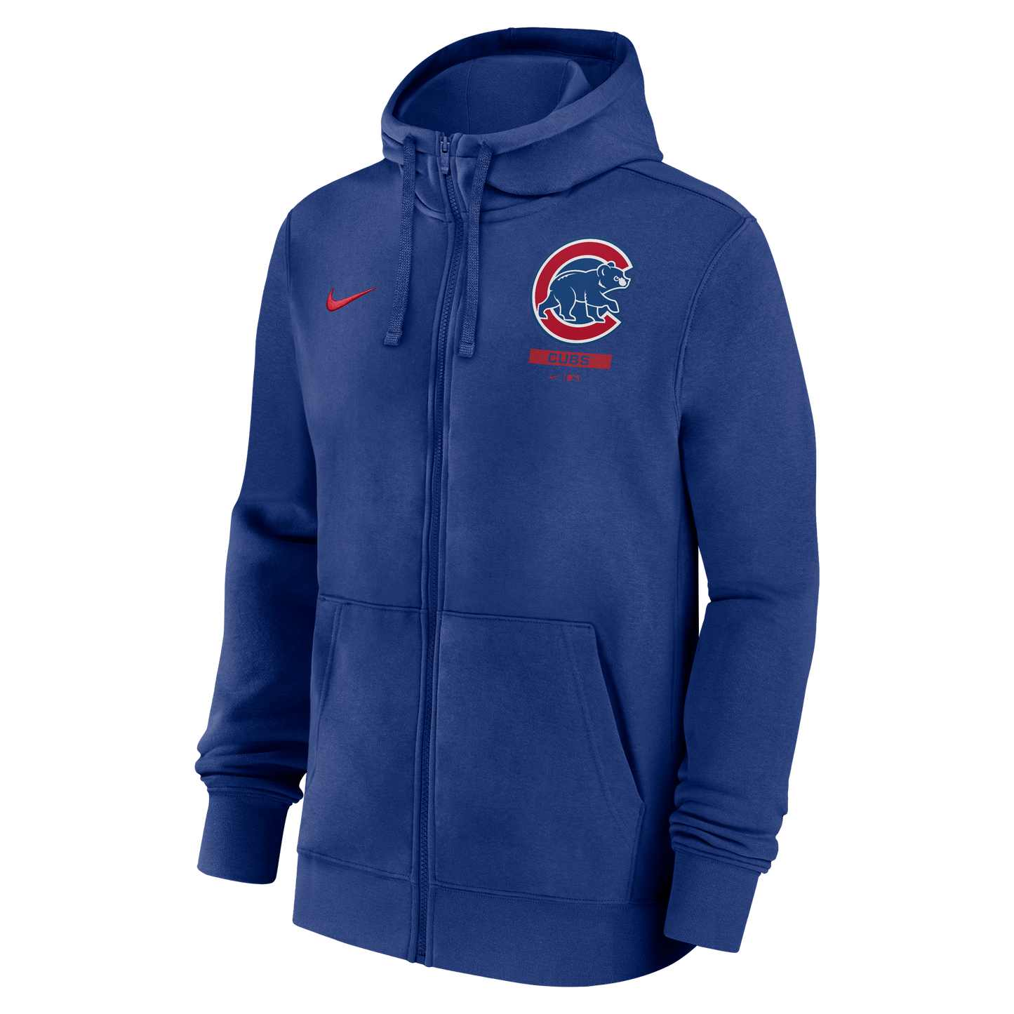 Men's Chicago Cubs Nike Mentor Full Zip Royal Hoodie