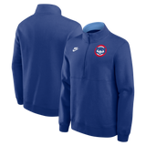 Men's Chicago Cubs Nike Cooperstown 1/2 Zip Jacket - Pro Jersey Sports