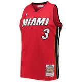 Men's Miami Heat Dwyane Wade Mitchell & Ness Red 2005-06 Hardwood Classics Swingman Jersey - Pro Jersey Sports