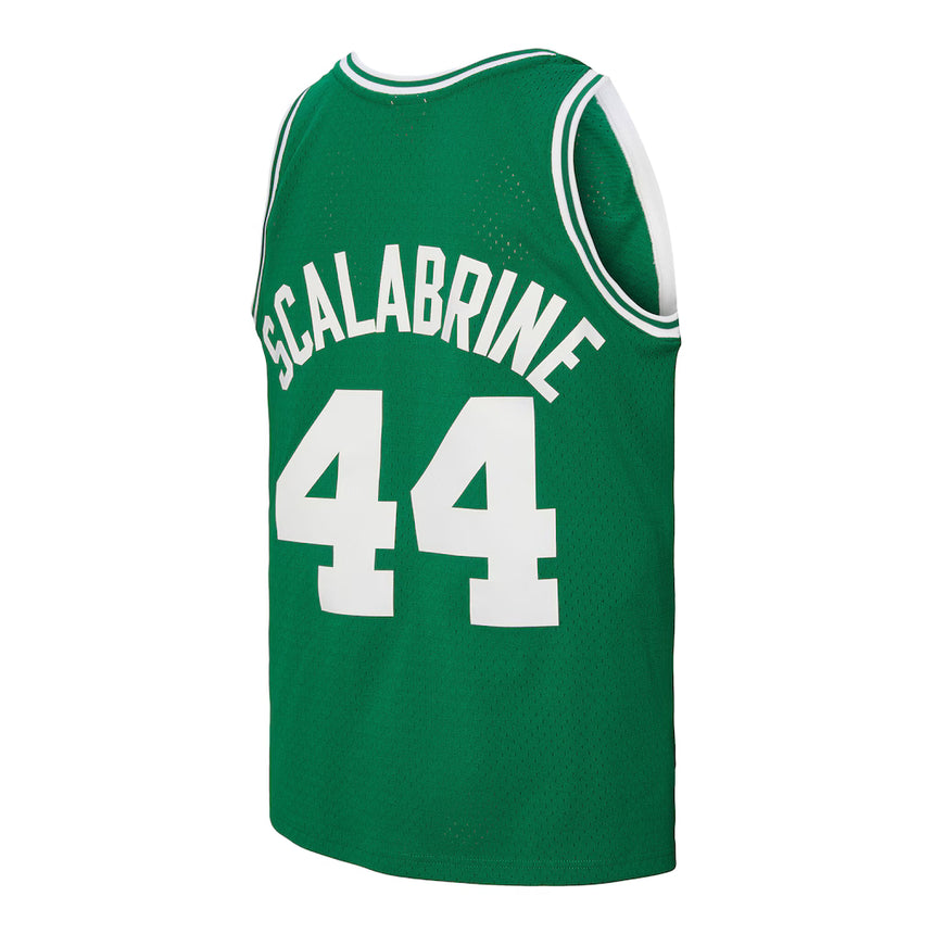 Men's Boston Celtics Brian Scalabrine Mitchell & Ness Kelly Green 2007 Hardwood Classics Swingman Jersey - Pro Jersey Sports