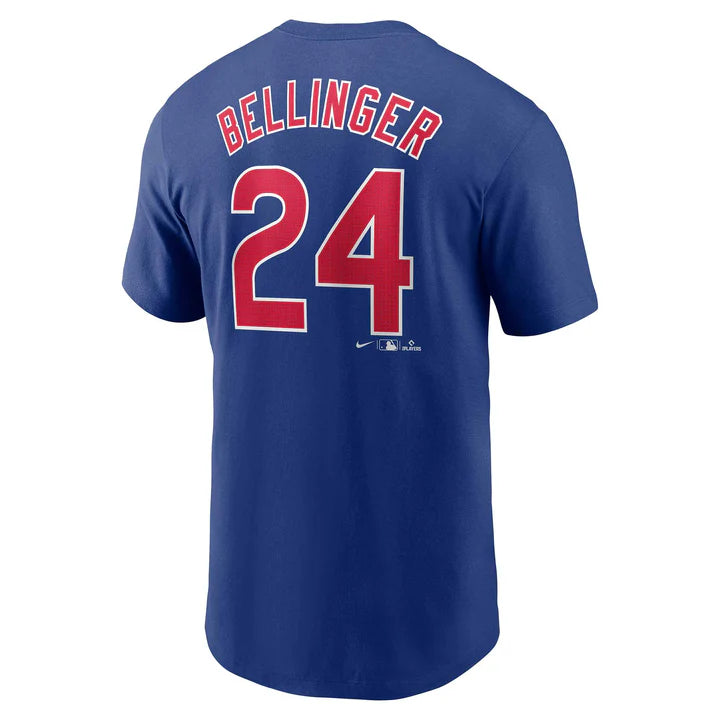 Youth Chicago Cubs Cody Bellinger Nike FUSE Royal Blue Name & Number T-Shirt