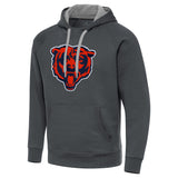 Men's Chicago Bears Charcoal Antigua Victory Pullover Hoodie - Pro Jersey Sports