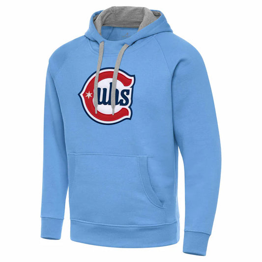 Men's Chicago Cubs Valor Blue 2nd Alternate Victory Pullover Hoodie - Pro Jersey Sports