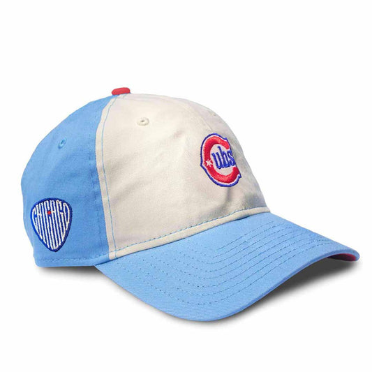 Women's Chicago Cubs 2nd Alternate Micro Baby Blue New Era 9TWENTY Adjustable Hat - Pro Jersey Sports