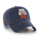 Chicago Bears '47 Navy Good Better Best Clean Up Adjustable Hat - Pro Jersey Sports