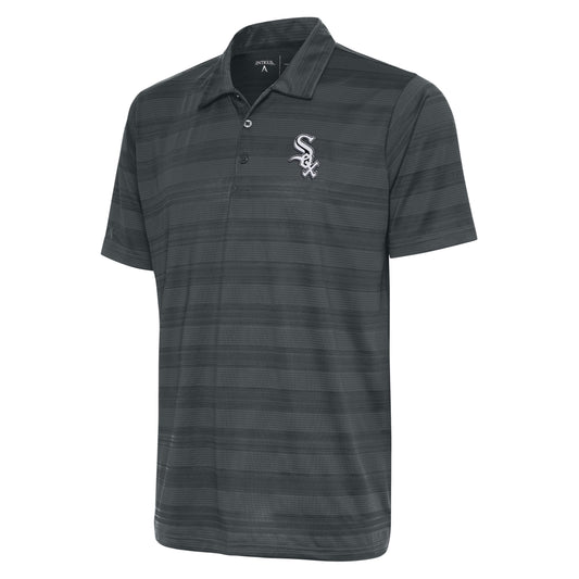 Men's Chicago White Sox Antigua Carbon Compass Polo