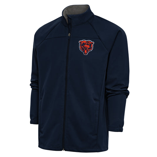 Men's Chicago Bears Antigua Navy Links Golf Jacket