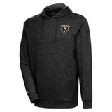 Men's Chicago Bears Heather Black Action Pullover Hoodie - Pro Jersey Sports