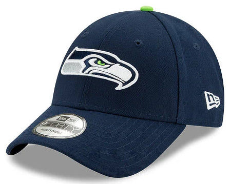 Seattle Seahawks Navy Team Classic New Era 9Forty Adjustable Hat - Pro Jersey Sports