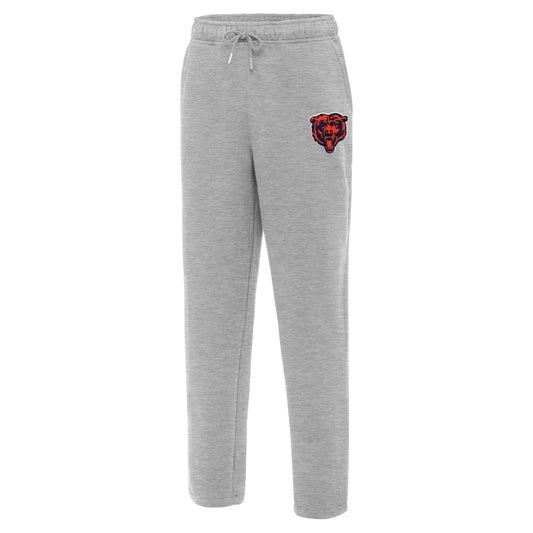 Men's Chicago Bears Antigua Heather Gray Victory Sweatpants