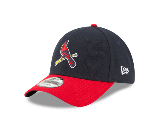 St. Louis Cardinals New Era Navy Alternate Game The League 9FORTY Adjustable Hat - Navy