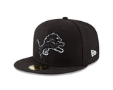 Men's Detroit Lions New Era B-Dub Basic 59FIFTY Fitted Hat - Pro Jersey Sports
