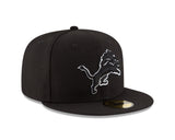 Men's Detroit Lions New Era B-Dub Basic 59FIFTY Fitted Hat - Pro Jersey Sports