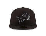 Men's Detroit Lions New Era B-Dub Basic 59FIFTY Fitted Hat - Pro Jersey Sports