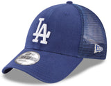 Los Angeles Dodgers New Era Royal Blue 9FORTY Trucker Adjustable Hat - Pro Jersey Sports