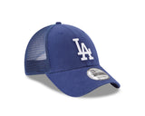 Los Angeles Dodgers New Era Royal Blue 9FORTY Trucker Adjustable Hat - Pro Jersey Sports