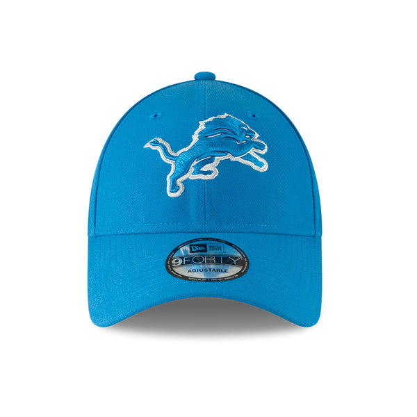 Detroit Lions Blue The League 9FORTY Adjustable Game Cap