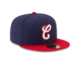 Chicago White Sox New Era Cooperstown Collection 1987 Cooperstown Navy/Red 59FIFTY Fitted Hat - Pro Jersey Sports