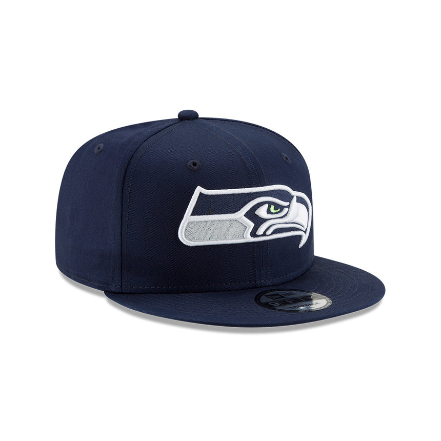 Seattle Seahawks New Era 9FIFTY Navy Snapback Hat - Pro Jersey Sports