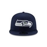 Seattle Seahawks New Era 9FIFTY Navy Snapback Hat - Pro Jersey Sports