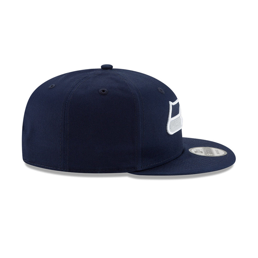 Seattle Seahawks New Era 9FIFTY Navy Snapback Hat - Pro Jersey Sports