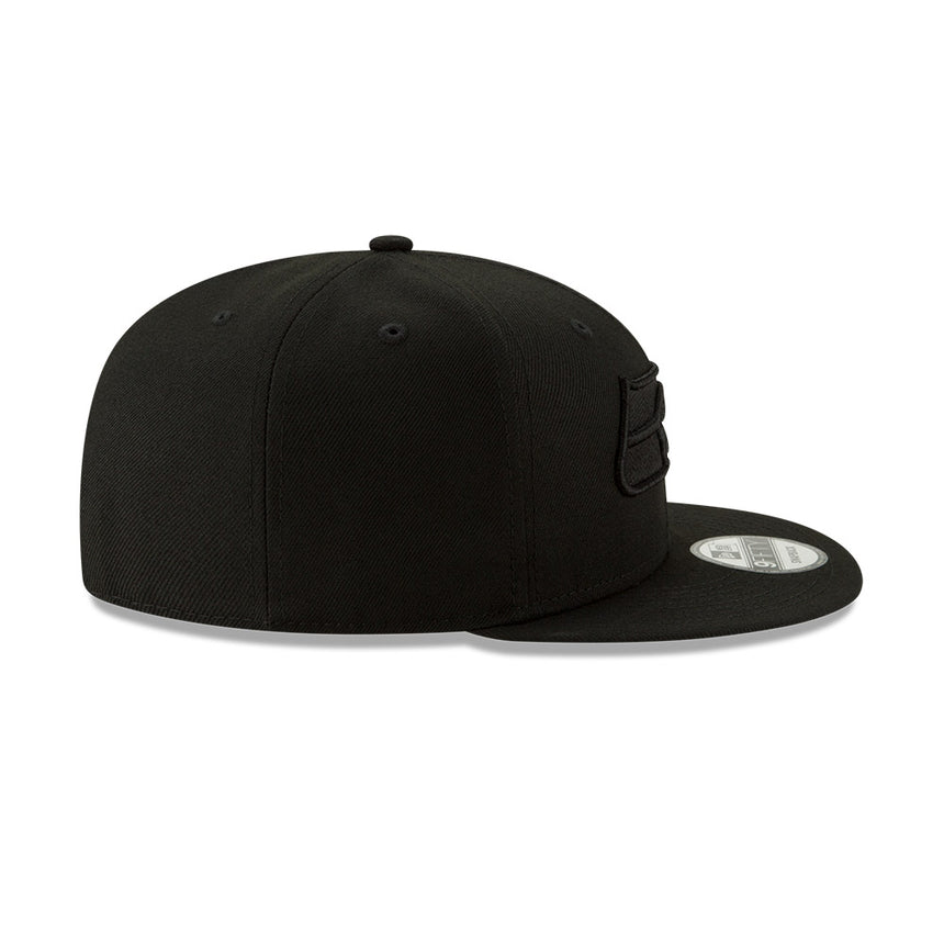 Seattle Seahawks New Era 9FIFTY Black Basic Tonal Snapback Hat - Pro Jersey Sports