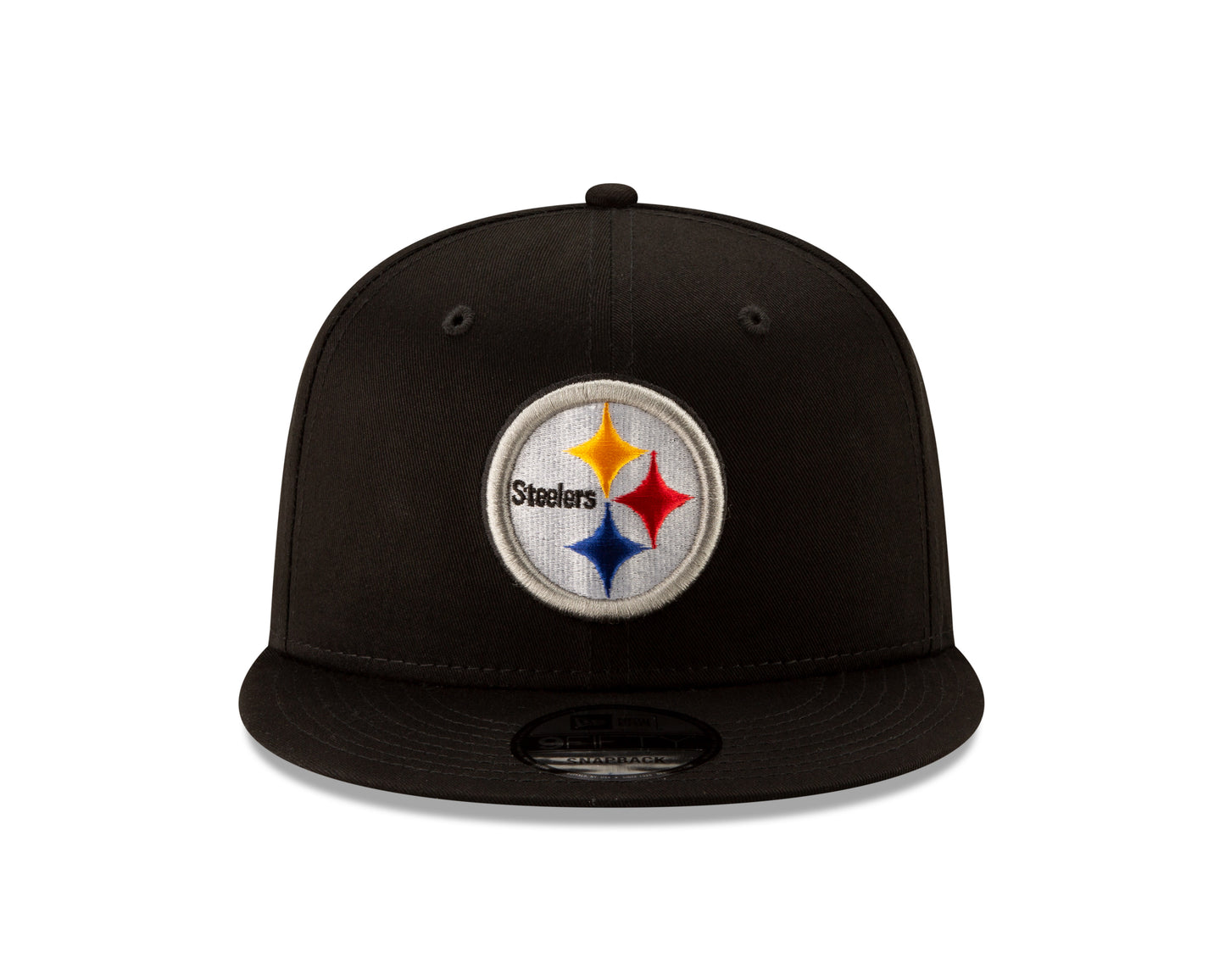 Mens Pittsburgh Steelers New Era Black Basic 9FIFTY Snapback Hat