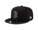 Boston Red Sox New Era B-Dub 59FIFTY Fitted Hat - Black - Pro Jersey Sports