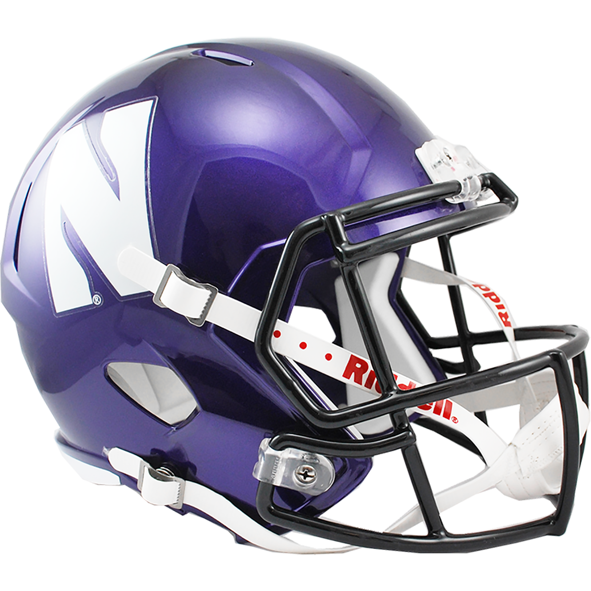 Northwestern Wildcats Purple Riddell Replica Full Size Speed Helmet