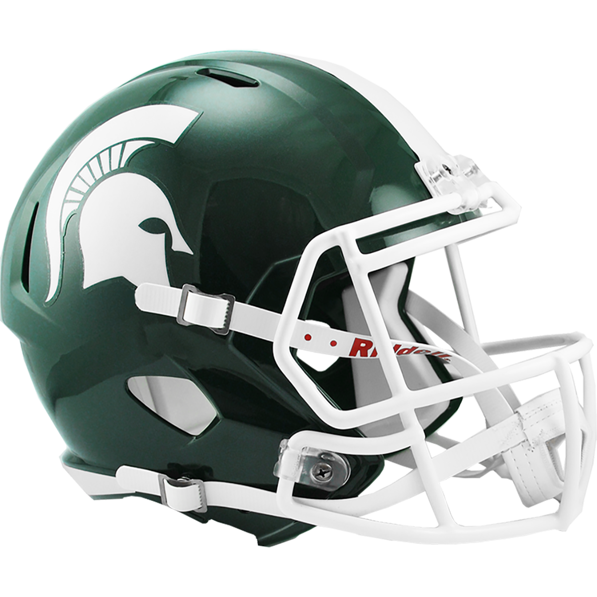 Michigan State Spartans Green Riddell Replica Full Size Speed Helmet