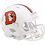 Denver Broncos Snowcapped Alternate Speed Mini Helmet - Pro Jersey Sports