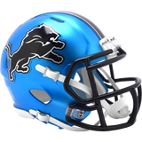 Detroit Lions Alternate Blue Speed Mini Helmet - Pro Jersey Sports