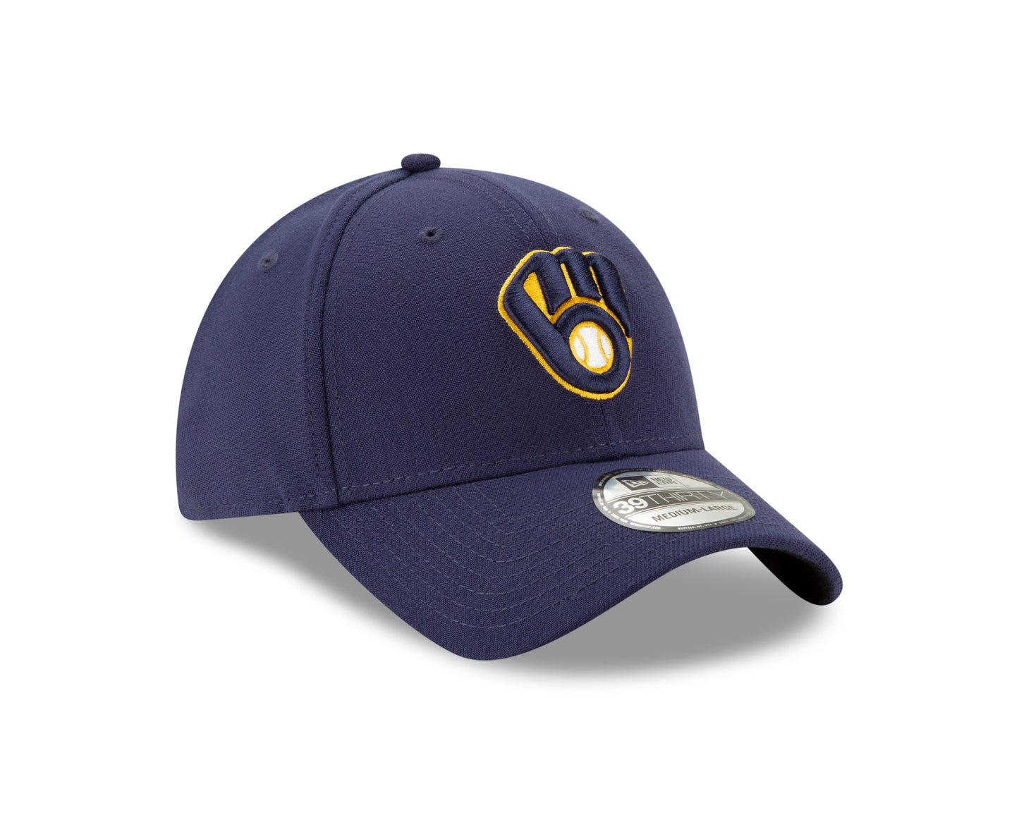 Milwaukee Brewers Alternate Navy New Era MLB Team Classic 39THIRTY Hat