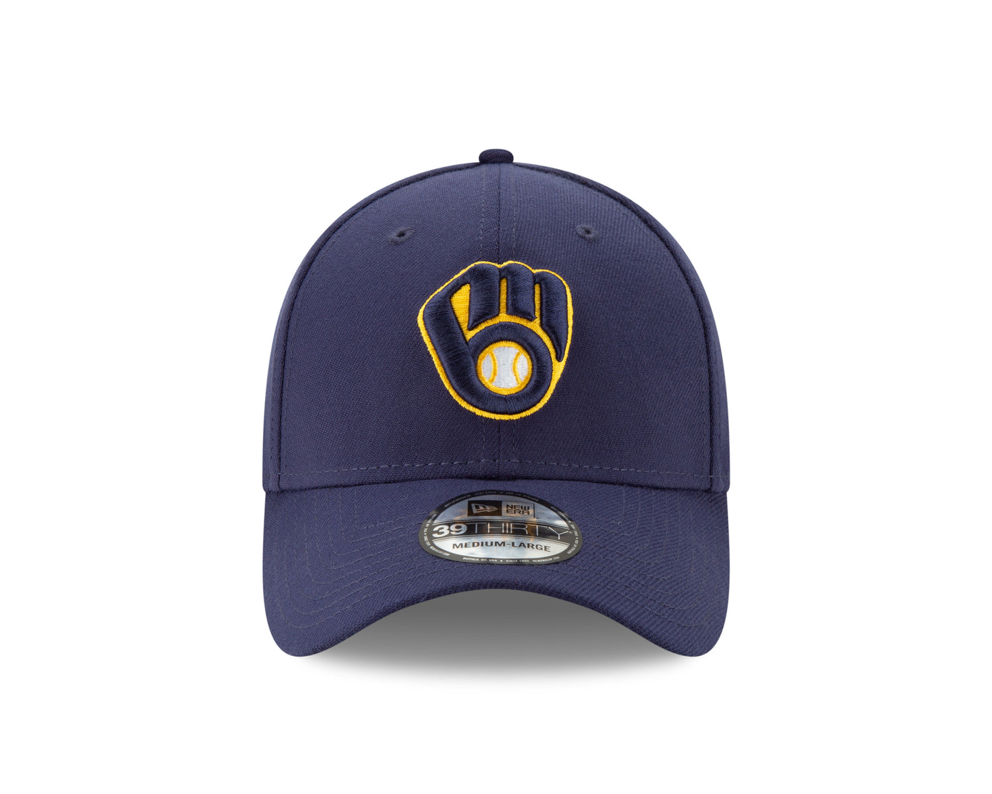 Milwaukee Brewers Alternate Navy New Era MLB Team Classic 39THIRTY Hat