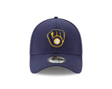 Milwaukee Brewers Alternate Navy New Era MLB Team Classic 39THIRTY Hat - Pro Jersey Sports