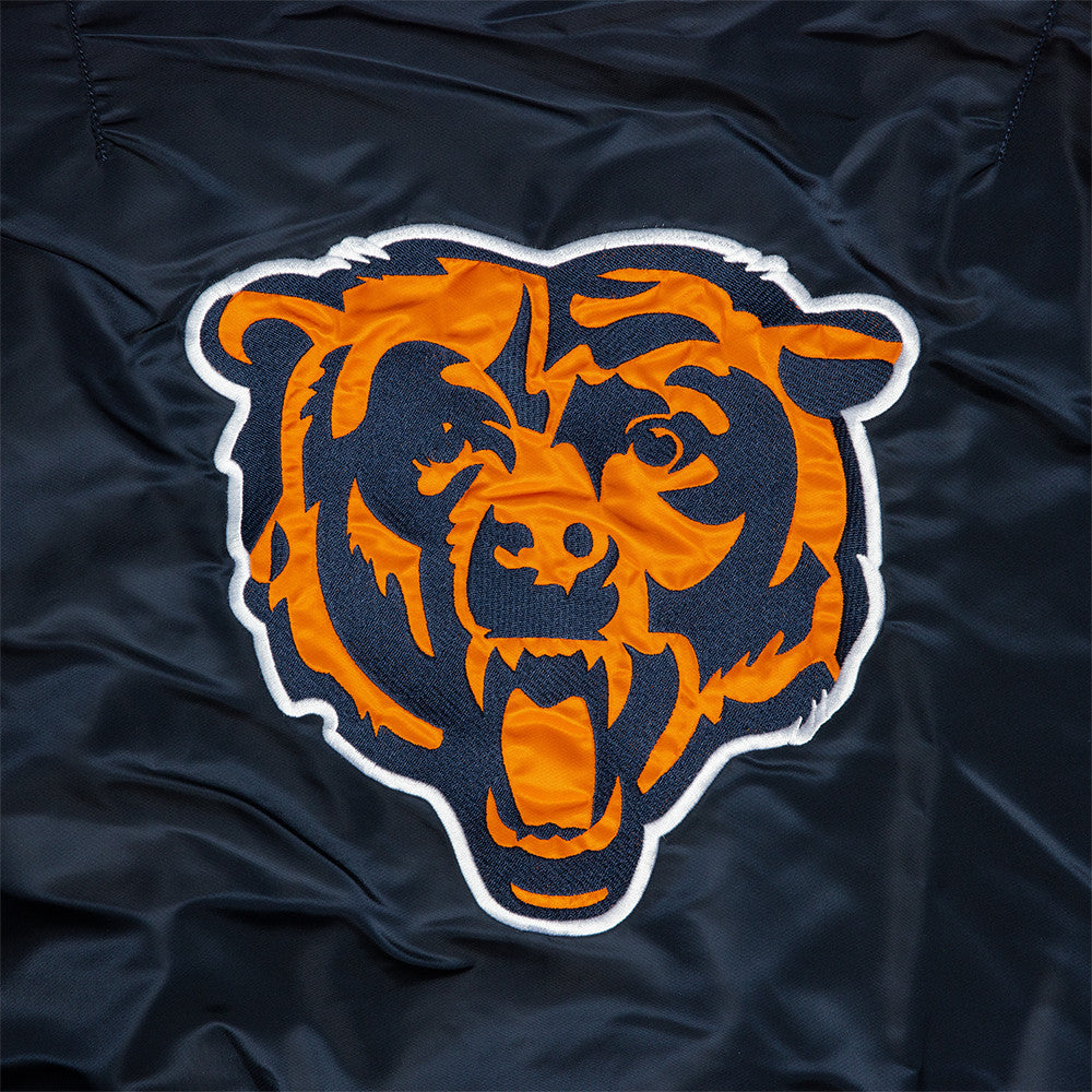 Men's Chicago Bears Alpha Industries X New Era Navy MA-1 Bomber Jacket