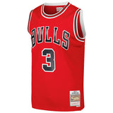 Men's Chicago Bulls Dwyane Wade Mitchell & Ness Red 2016/17 Hardwood Classics Swingman Jersey - Pro Jersey Sports