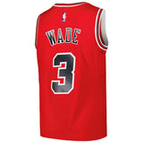 Men's Chicago Bulls Dwyane Wade Mitchell & Ness Red 2016/17 Hardwood Classics Swingman Jersey - Pro Jersey Sports