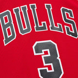 Men's Chicago Bulls Dwyane Wade Mitchell & Ness Red 2016/17 Hardwood Classics Swingman Jersey - Pro Jersey Sports