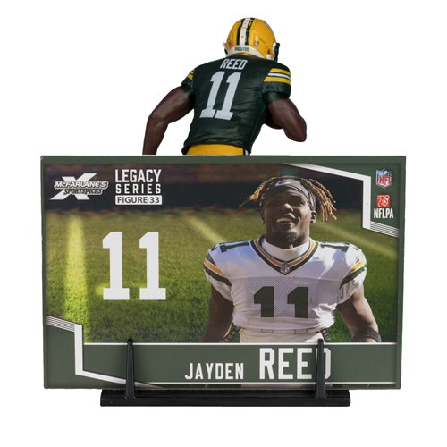 Jayden Reed Green Bay Packers Sportspicks Legacy Series McFarlane Figure - Pro Jersey Sports