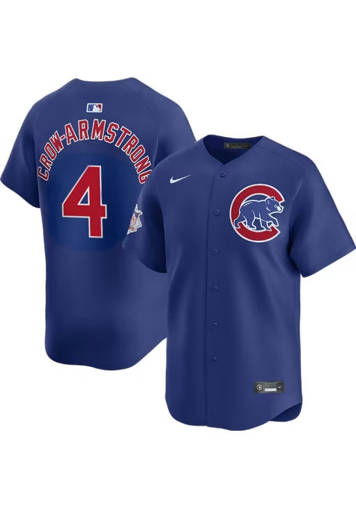 NIKE Youth Chicago Cubs Pete Crow-Armstrong Royal Blue Alternate Limited Replica Jersey